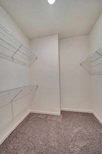 Large walk-in closets*